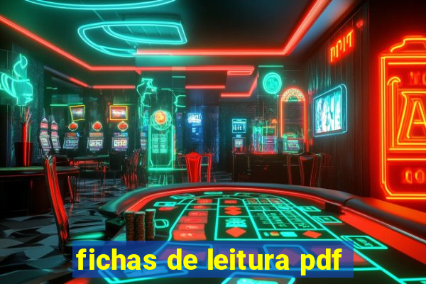 fichas de leitura pdf